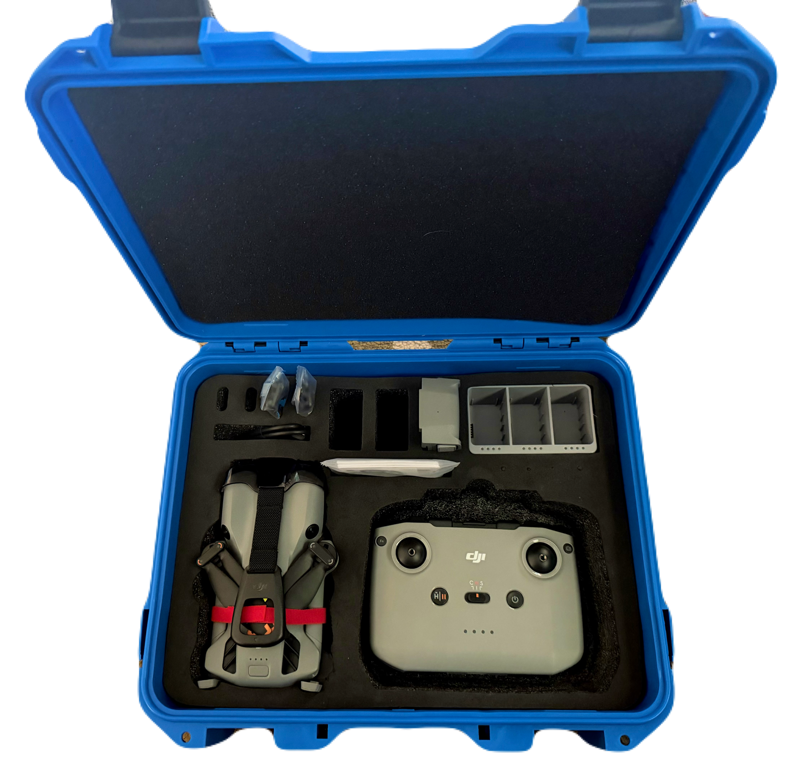DJI drone rental package prepared for nationwide mail-out rental