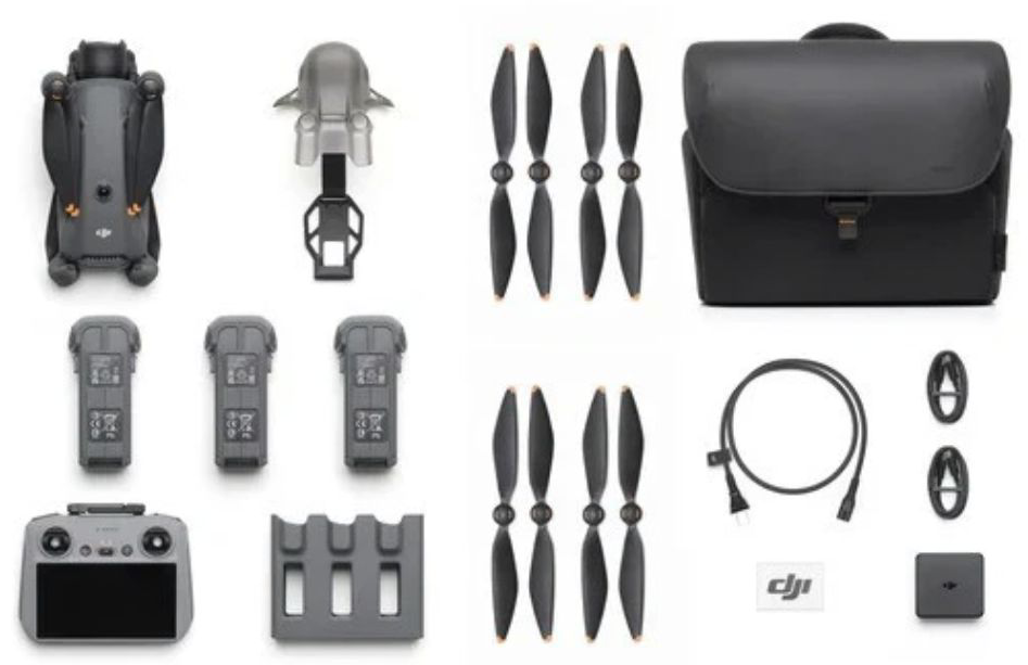 New DJI Air 3S Fly More Combo with 3 batteries at DroneEverything