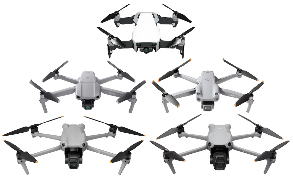 DJI Air series drone parts for sale from DroneEverything
