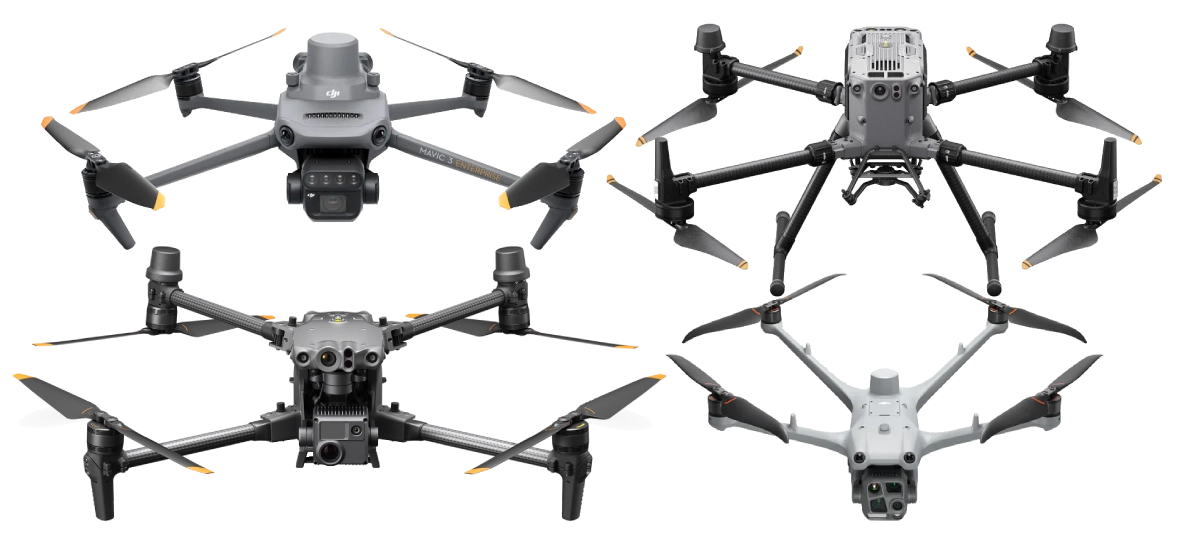 DJI Enterprise drone series parts from DroneEverything