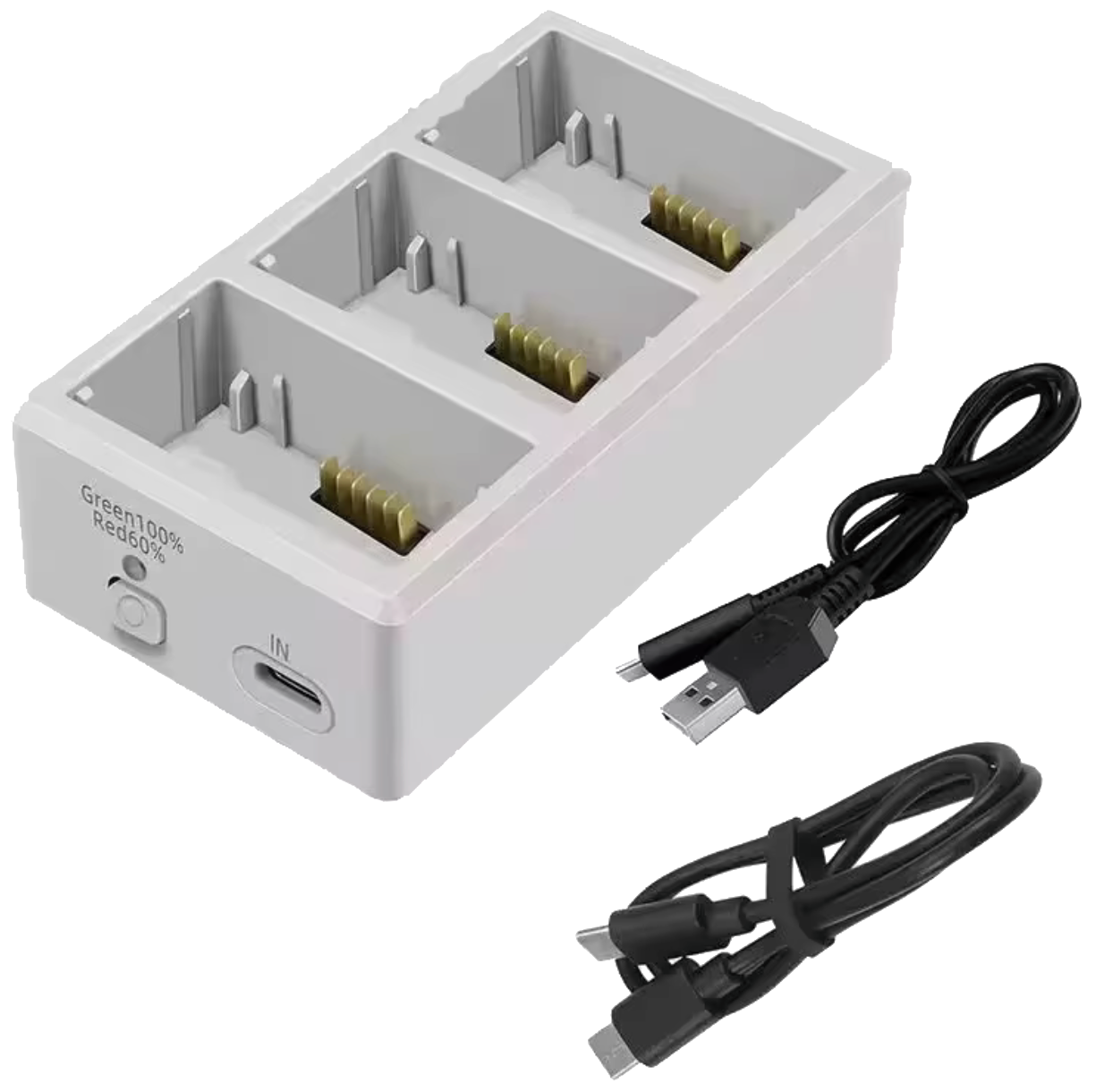 DJI battery charging hub and cable hardware resource