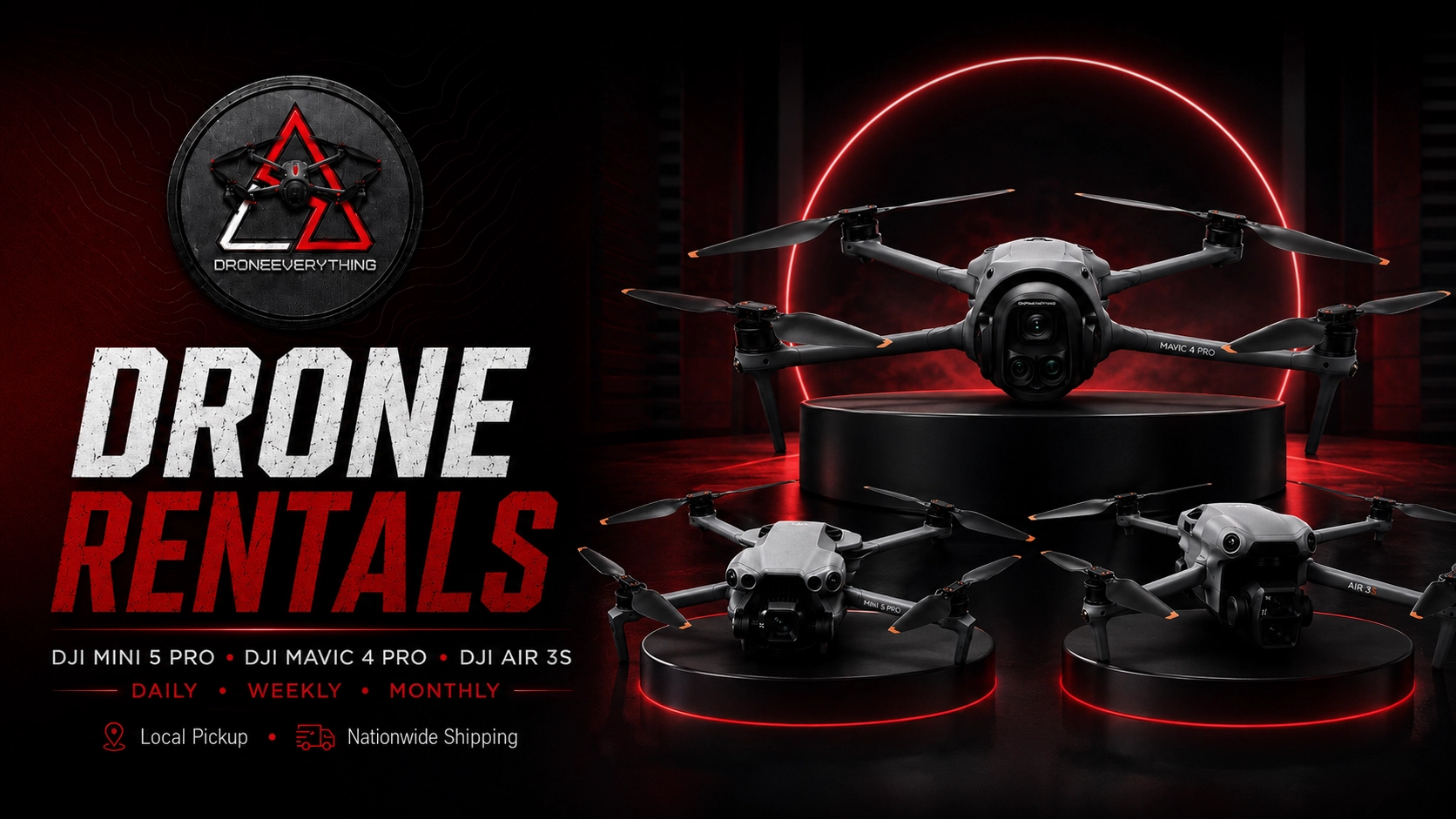 DroneEverything Shop DJI drone rentals in Tampa Bay
