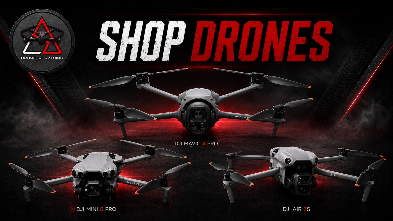 DroneEverything Shop DJI drones parts training rentals